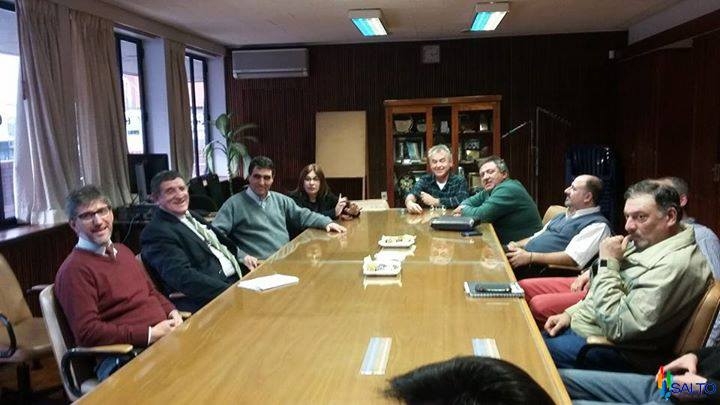 Andrés Lima visitó la sede de AEBU en Montevideo | Intendencia de Salto
