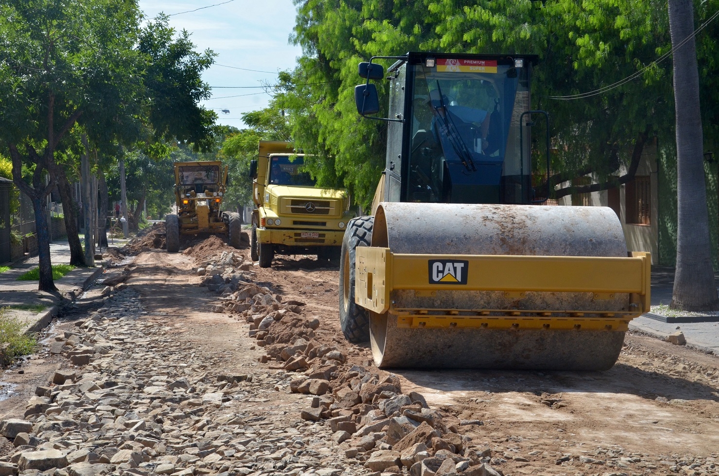 Corte de tránsito en tramo de calle Diego Lamas por obras viales de la ...